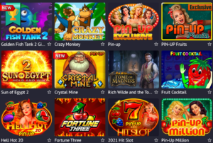 игровые автоматы Pin Up Casino